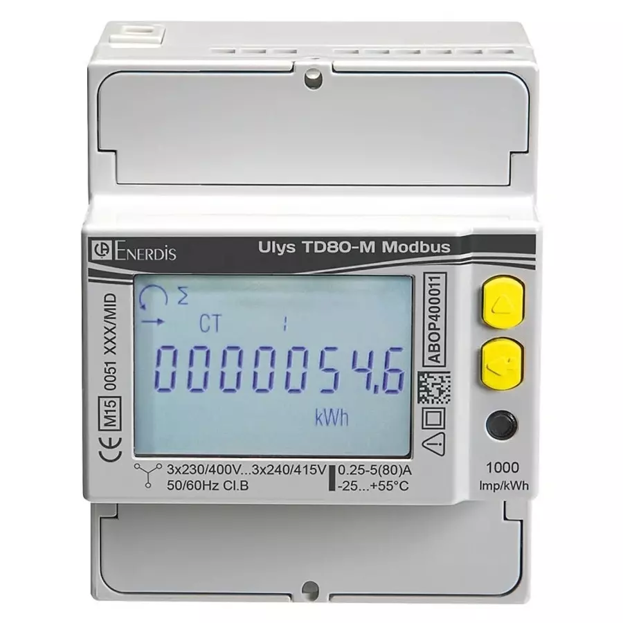 CHAUVIN ARNOUX 3 Phase LCD Energy Meter, P01331036