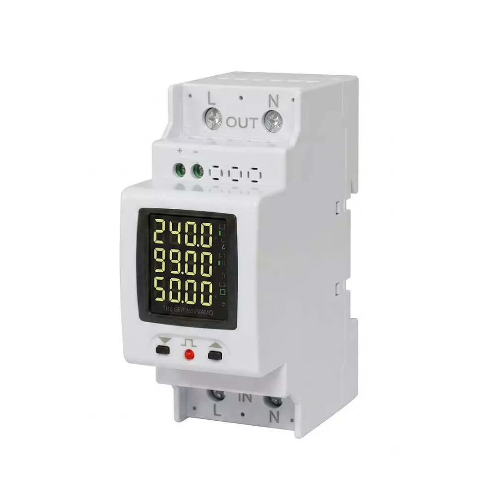 L&T [ Lauritz Knudsen ] Energy Meter Single Phase (RS485) 2 Module 60 Amp, WD401011OOOO