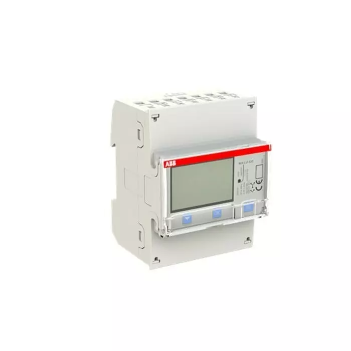 ABB 3 Phase LCD Energy Meter, Type Transformer Connected, 2CMA100178R1000B24 112-100