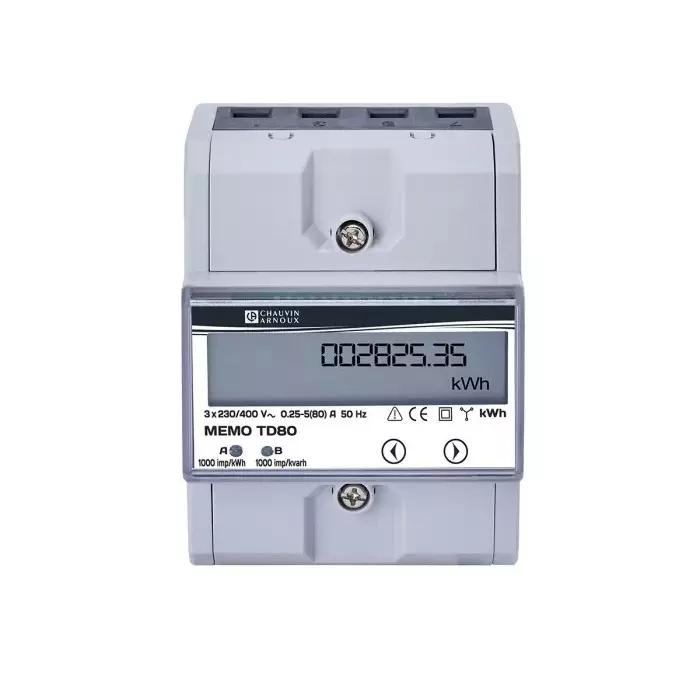 CHAUVIN ARNOUX 3 Phase LCD Energy Meter, P01330745