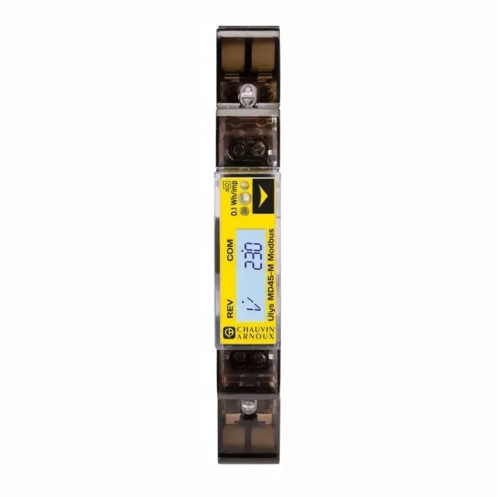 CHAUVIN ARNOUX 1 Phase LCD Energy Meter, Type Electrical, P01330756