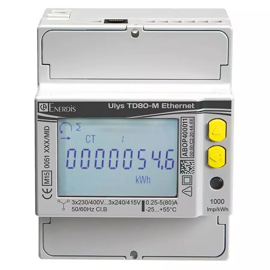 CHAUVIN ARNOUX 3 Phase LCD Energy Meter, P01331040