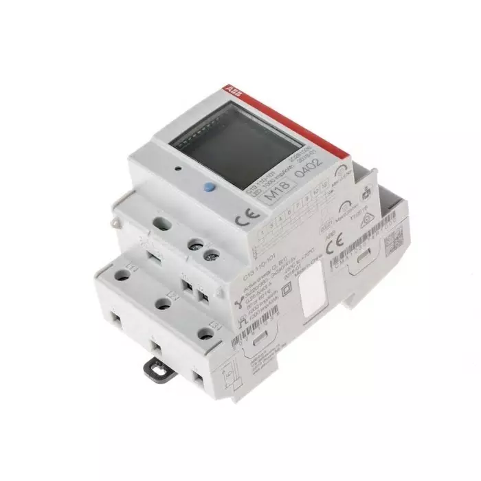 ABB 3 Phase LCD Energy Meter, Type Electronic, 2CMA103574R1000C13