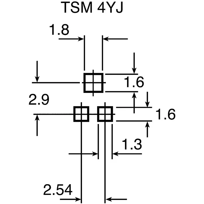 vishay-surface-mount-trimmer-potentiometer-250-mw-power-5-k-gull-wing-terminal-tsm4yl502kb25-pack-of-5-pcs