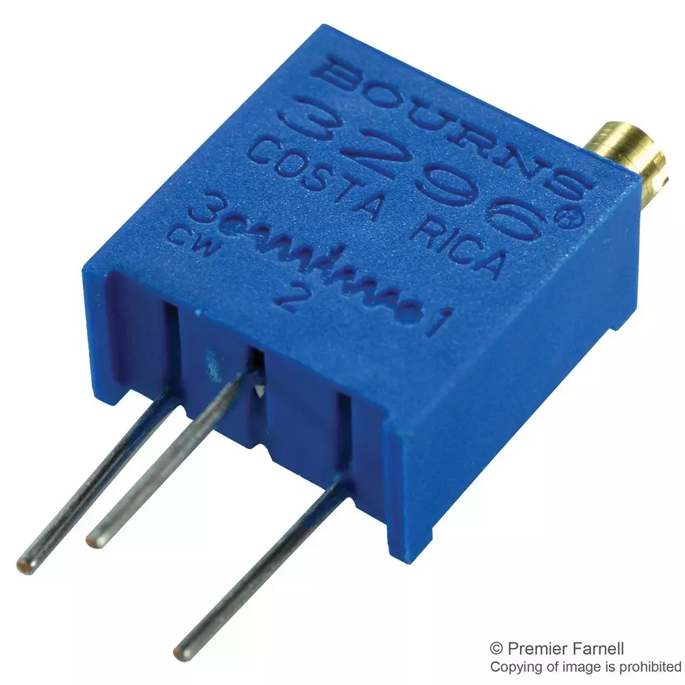 Bourns TRIMMER, POT, 47KOHM, 10%, 25TURN, TH Model No - 3296Y-1-473LF