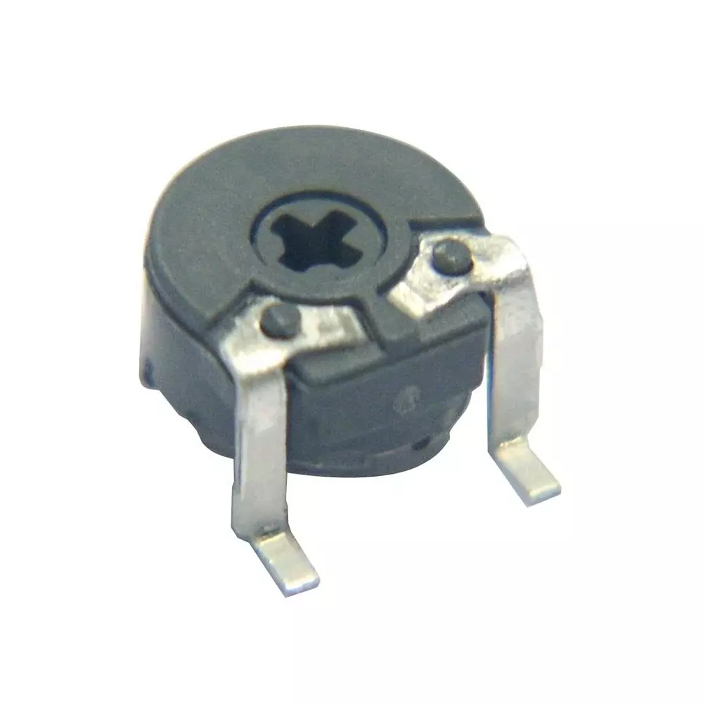 Piher Single Turn Trimmer Resistor SMD/SMT Termination 1 MOhms Resistance, PS6MV50-105A3030-PM