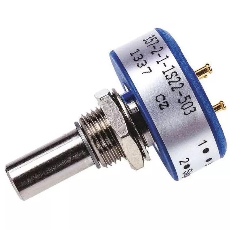 Vishay Rotary Potentiometer 1 W Rated Power, 357B2503MAB251S22