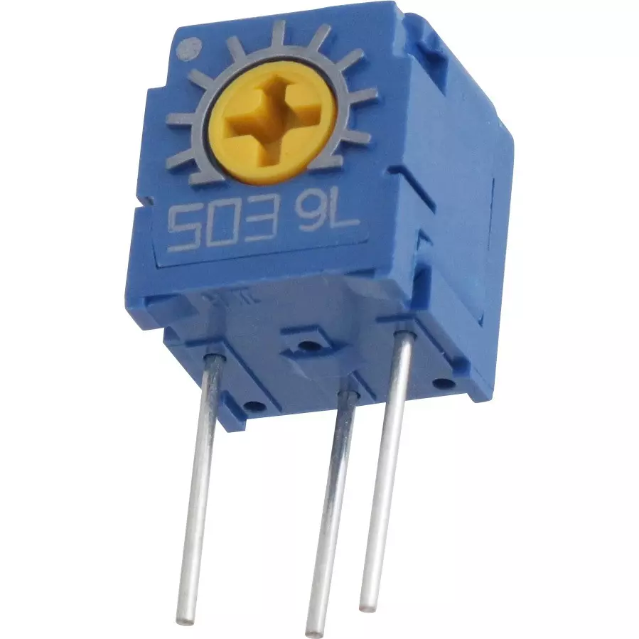 Nidek Trimmer Potentiometer up to 1000 mΩ (DC 500 V) Insulation Resistance, CT-6ES 50KΩ(503)