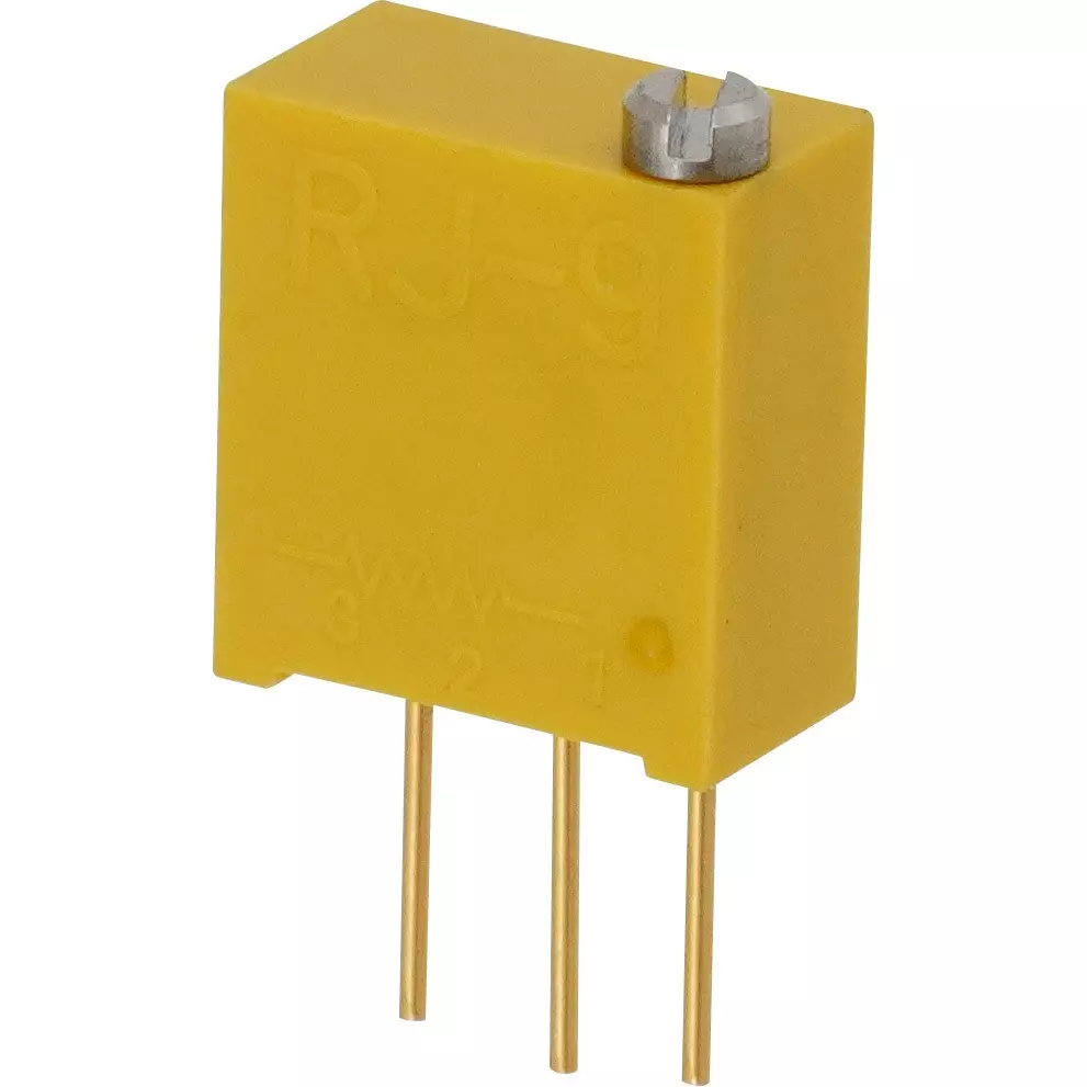 Nidek Trimmer Potentiometer up to 1000 mΩ (DC 500 V) Insulation Resistance, RJ-9W 2KΩ(202)