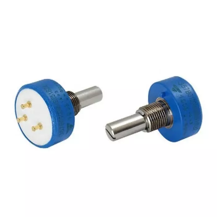 Vishay Panel Mount Rotary Potentiometer 1 W Power 5 kΩ Resistance Turret Terminal, 357B0502MAB251S22
