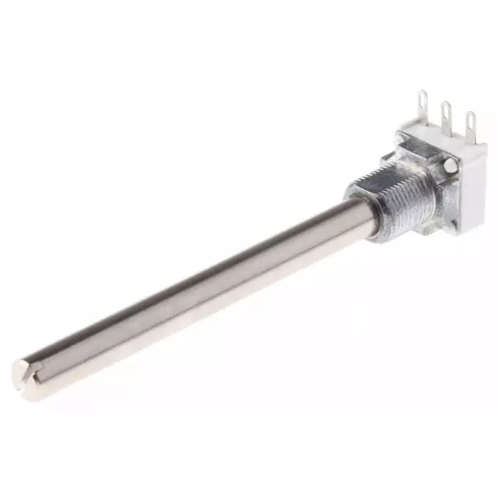 Vishay Panel Mount Rotary Potentiometer 1 W Power 2.2 kΩ Solder Lug Terminal, P11S1V0APSY00T0128 (Pack of 50 Pcs)