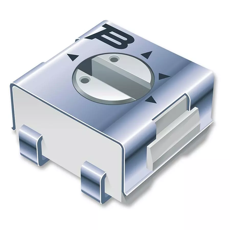 Bourns TRIMMER, POT, 10 OHM, 20%, 1TURN, SMD Model No - 3314J-2-100E