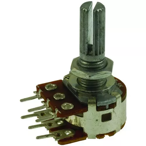 Bourns POT, LINEAR, 100K, 0.2W, 20%, KNURLED Model No - PDB182-K415K-104B3