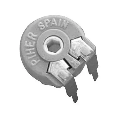 AMPHENOL PIHER SENSORS AND CONTROLS TRIMMER, 10K, 0.33W, 1TURN, PTC10MV11-103A2020