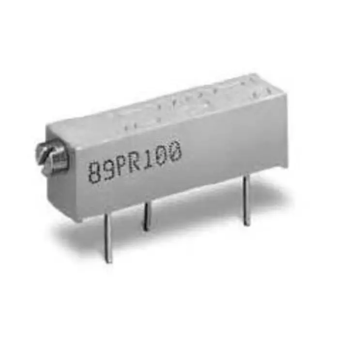 TT Electronics 200 Ω Through Hole Tri mmer Potentiometer 0.75W Side Adjust TT ElectronicsBI 89, 89PR200LFTB (Pack of 25)