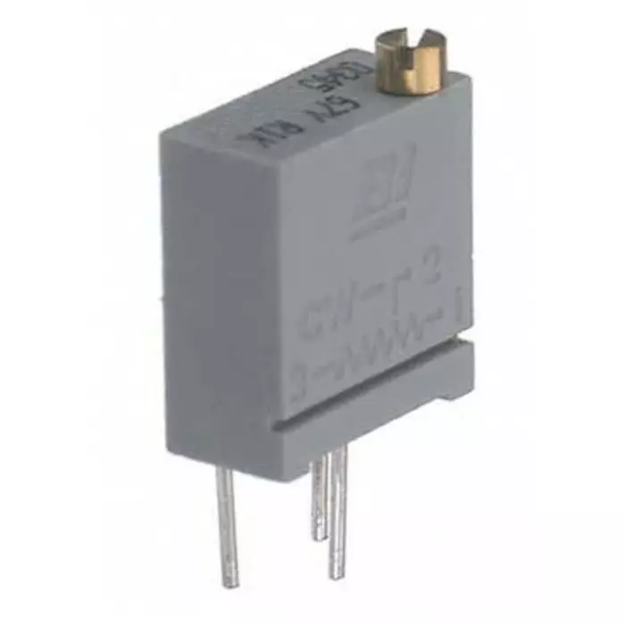 TT Electronics 5 kΩ Through Hole Tri mmer Potentiometer 0.5W Top Adjust TT ElectronicsBI 67, 67YR5KLF (Pack of 5)