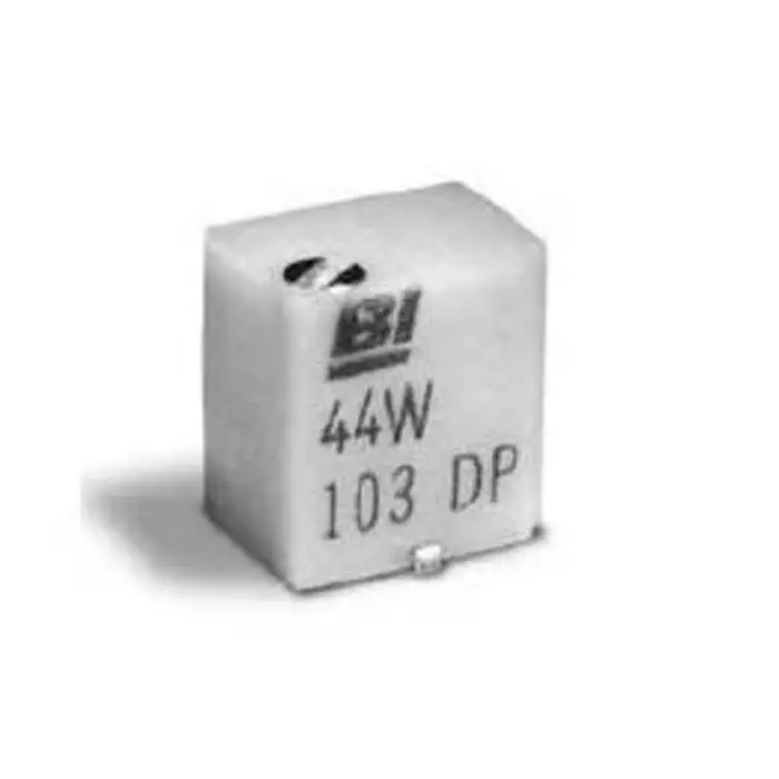 TT Electronics 20 kΩ SMD Tri mmer Potentiometer 0.25 W @ 85 °C Top Adjust TT ElectronicsBI 44, 44WR20KLFT7 (Pack of 250)