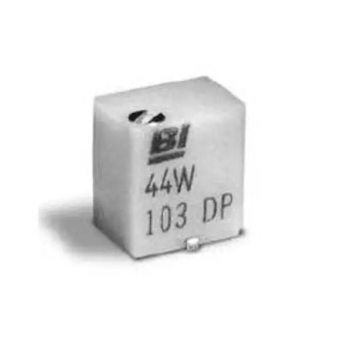 TT Electronics 10 kΩ SMD Tri mmer Potentiometer 0.25 W @ 85 °C Top Adjust TT ElectronicsBI 44, 44WR10KLFT7