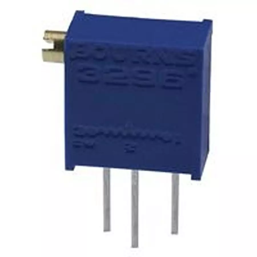 Buy BOURNS TRIMMER POTENTIOMETER, 25 TURN, 1KR, 0.5W, 3296Z-1-102LF ...