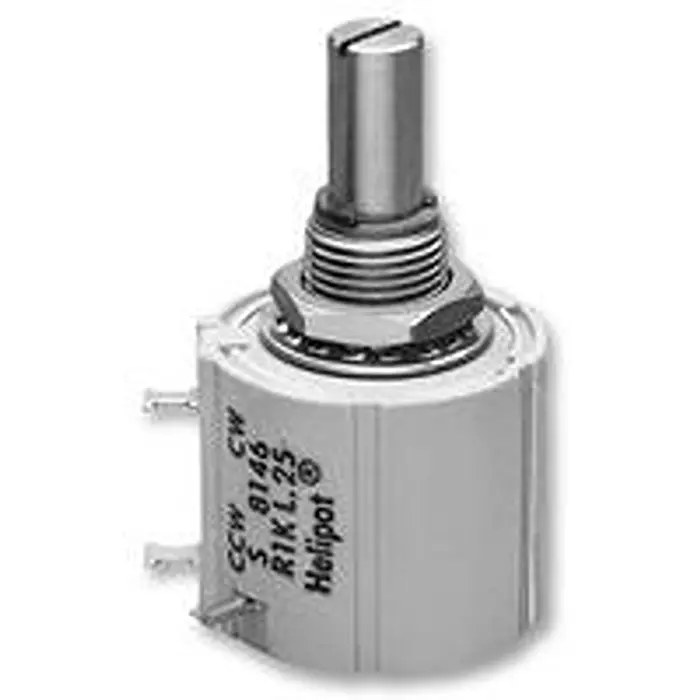 TT ELECTRONICS / BI TECHNOLOGIES Potentiometer, 7/8, 10 Turn 10K, 8146R10Kl.25