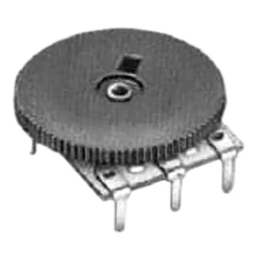 ALPHA Potentiometer PCB Mount Through Hole Termination 50 kOhms Resistance, RV100F-30-4K1-B50K