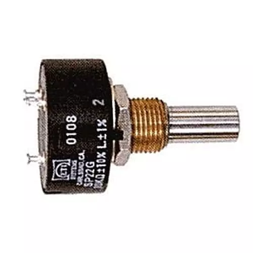 ETI SYSTEMS Precision Potentiometer Solder Turret Termination 5 kOhms Resistance, SP22G-5K