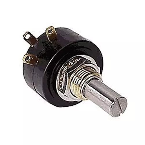 ETI SYSTEMS Precision Potentiometer Solder Lug Termination 5 kOhms Resistance, SP22E2569-5K FLAT