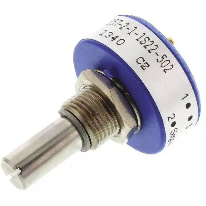 Vishay Rotary Potentiometer 1 W Rated Power, 357B2502MAB251S22