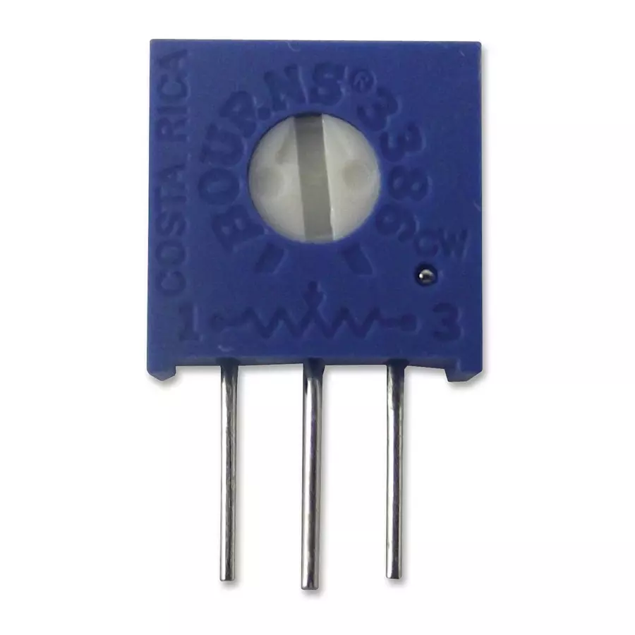 Bourns TRIMMER, POT, 10K, 10%, 1TURN, TH Model No - 3386H-1-103LF-picture-26