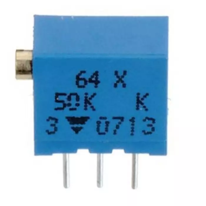 TT Electronics 10 kΩ Through Hole Tri mmer Potentiometer 0.25 W @ 85 °C Side Adjust TT ElectronicsBI 64, 64XR10KLF (Pack of 5)