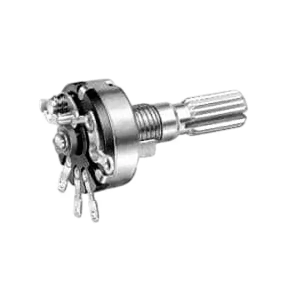 ALPHA Potentiometer Panel Mount Solder Lug Termination 100 kOhms Resistance, RV170SF-10-20K-A100K-0021