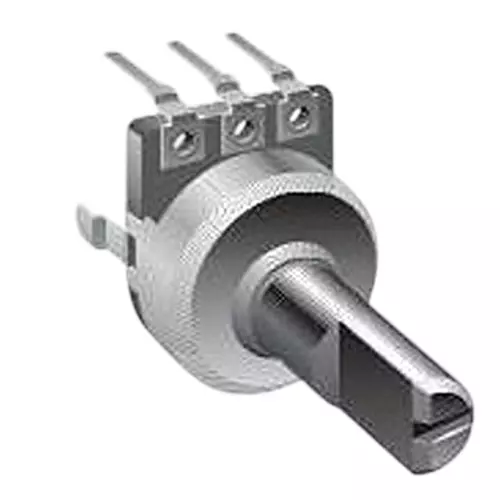 Bourns Potentiometer Panel Mount PC Pin Termination 100 kOhms Resistance, PDB12-H2201-104BF
