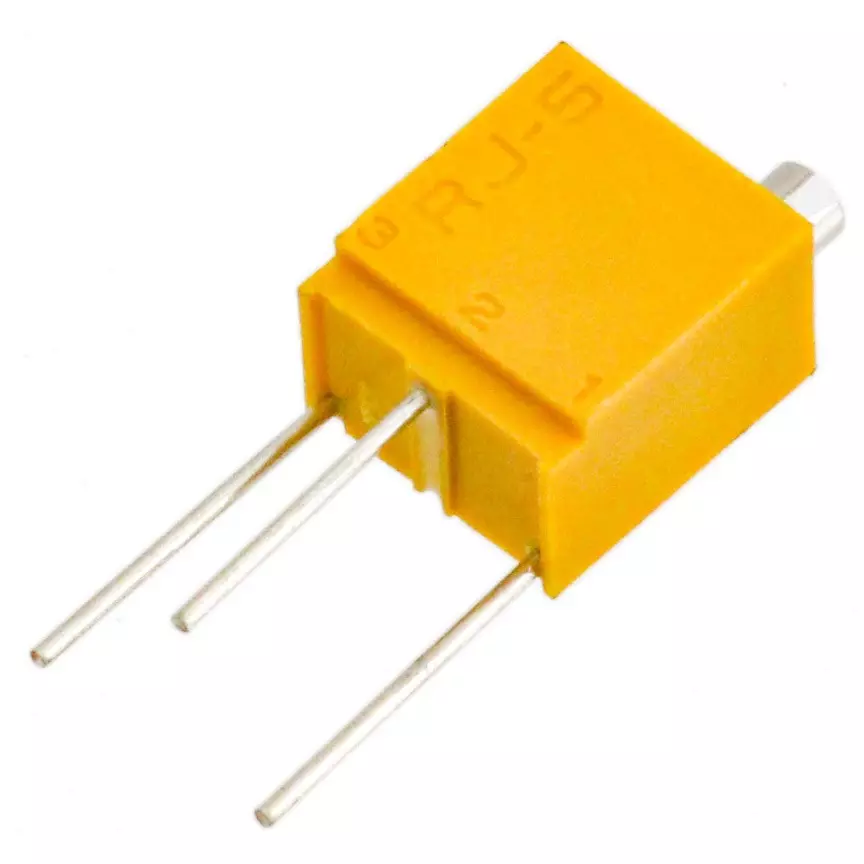 Nidek Trimmer Potentiometer up to 1000 mΩ (DC 500 V) Insulation Resistance, RJ-5EW 500Ω(501)