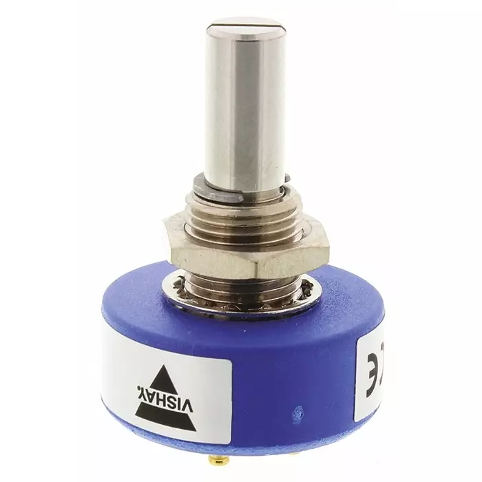 Vishay Panel Mount Rotary Potentiometer 1 W Power 2 kΩ Resistance Turret Terminal, 357B2202MAB251S22