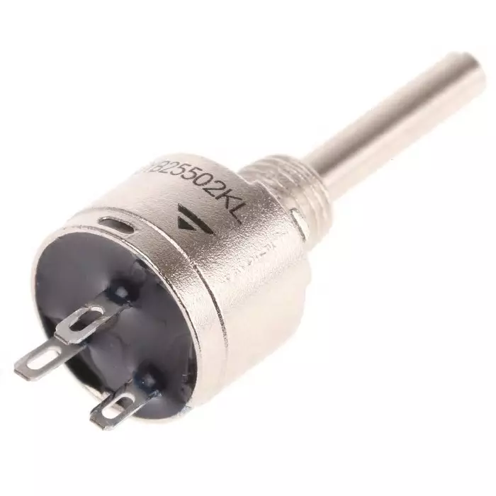 Vishay Panel Mount Rotary Potentiometer 750 mW Power 5 kΩ Resistance Solder Lug Terminal, PRV6SAABJYB25502KL