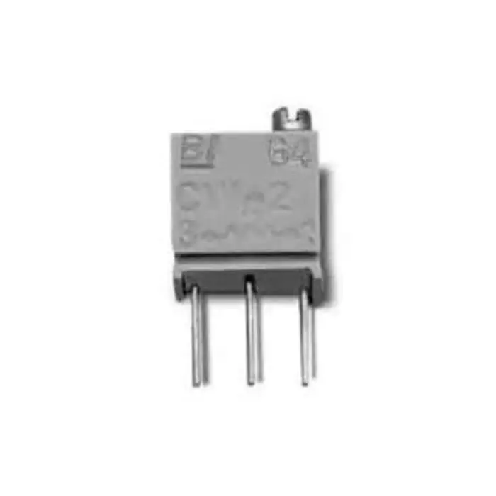 TT Electronics 2 kΩ Through Hole Tri mmer Potentiometer 0.25 W @ 85 °C Top Adjust TT ElectronicsBI 64, 64YR2KLF (Pack of 50)