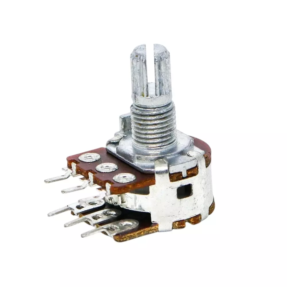 Bourns Potentiometer PCB Mount PC Pin Termination 10 kOhms Resistance, PDB182-K420K-103A2