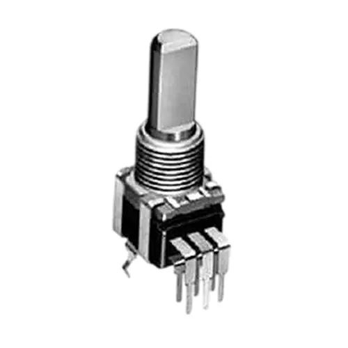 ALPS ALPINE Potentiometer Panel Mount Snap In Termination 10 kOhms Resistance, RK09L1240A12