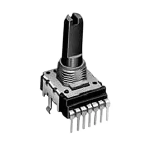 ALPS ALPINE Potentiometer Panel Mount Snap In Termination 10 kOhms Resistance, RK14K1240036