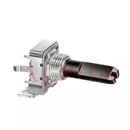 ALPHA Potentiometer Panel Mount Through Hole Termination 100 kOhms Resistance, RV110F-40E1-15A-B100K-0068