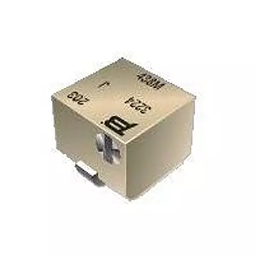 Bourns Multiturn Trimmer Resistor SMD/SMT Termination 10 Ohms Resistance, 3224J-1-100E