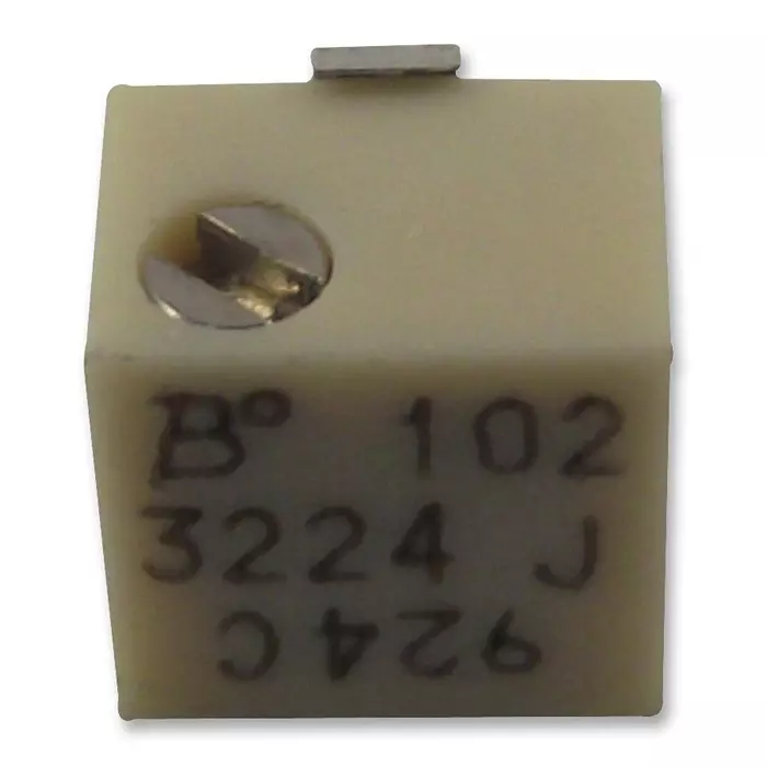 Bourns TRIMMER, POT, 200KOHM, 10%, 12TURN, SMD Model No - 3224J-1-204E-picture-42