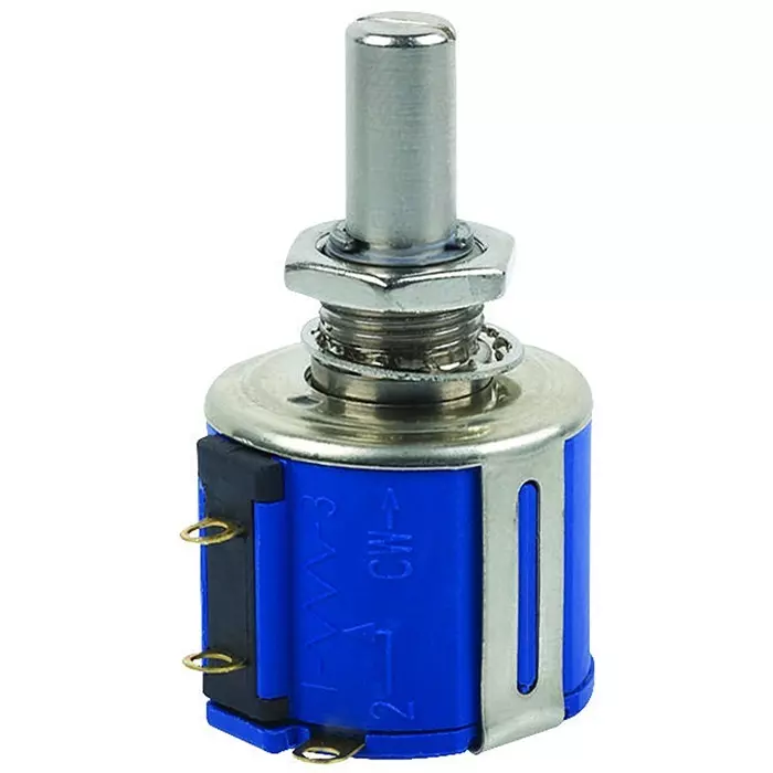 Bourns WIREWOUND POTENTIOMETER, 500 OHM, 0.05, 2W Model No - 3540S-1-501L.