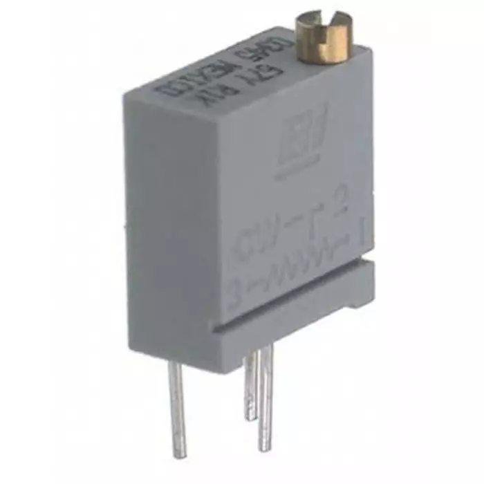 TT Electronics 20 kΩ Through Hole Tri mmer Potentiometer 0.5W Top Adjust TT ElectronicsBI 67, 67YR20KLF (Pack of 5)