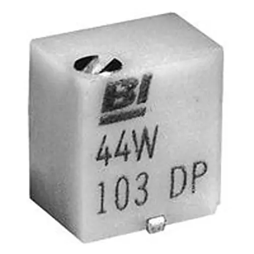 TT ELECTRONICS / BI TECHNOLOGIES TRIMMER POTENTIOMETER 100KOHM 9TURN SMD, 44WR100KLFT7
