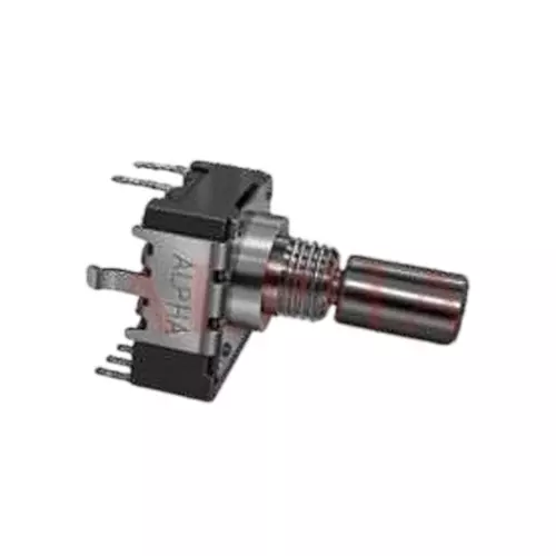 ALPHA Potentiometer PCB Mount Snap In Termination 10 kOhms Resistance, RV142FPF-40B1-15F-B10K-004