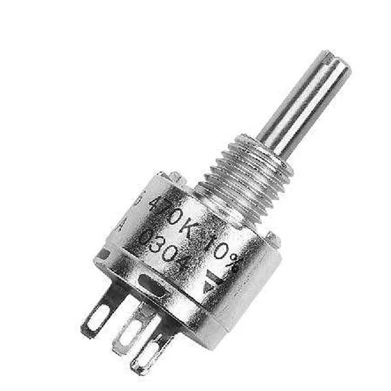 Vishay Potentiometer Panel Mount Through Hole Termination 1 MOhms Resistance, PRV6SAABGYB25105MA