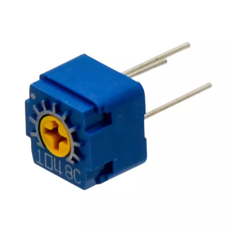 Nidek Trimmer Potentiometer up to 1000 mΩ (DC 500 V) Insulation Resistance, CT-6EP 100KΩ(104)