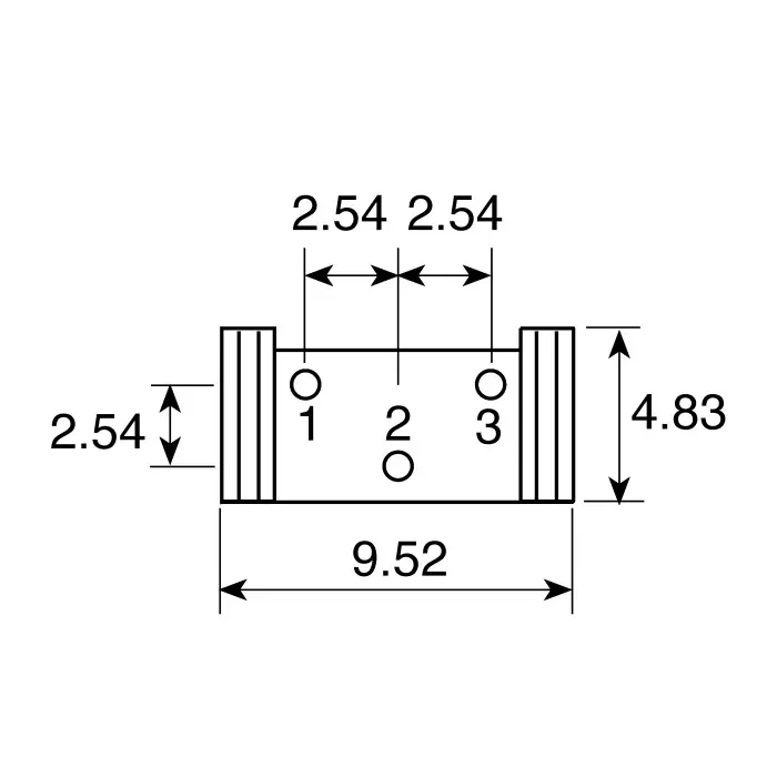 Vishay Through Hole Trimmer Resistor 1/2 W Power 50 kΩ Resistance Pin Terminal, 14910F0GJSX10102KA