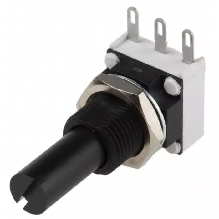 Vishay Panel Mount Rotary Potentiometer 1 W Power 1 kΩ Solder Lug Terminal, P11P1F0GGSY00102KA (Pack of 30 Pcs)